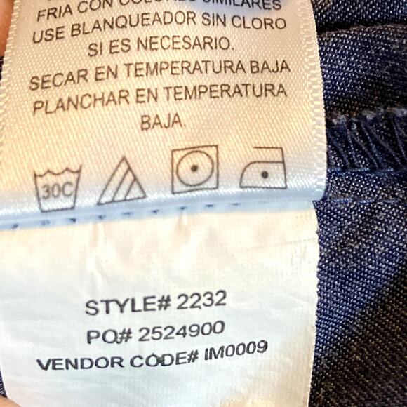 Grey's Anatomy Collection Classic 5 Pocket Drawstring Scrub Pants Blue M - Picture 4 of 5